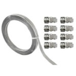 Germany Type  quick release  9mm Bandwidth Hose Clamp 8-12mm 60-80mm