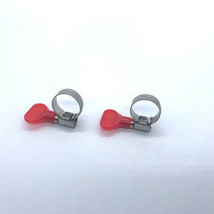 Germany Type 9mm 12mm hose clamp with plastic handle type