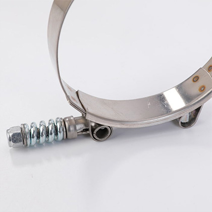 High quality T Type bolt spring hose clamp W2/W4