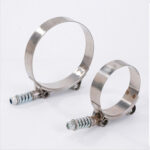 High quality T Type bolt spring hose clamp W2/W4