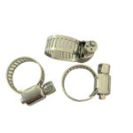 American Type 8mm band width Installs Easily Hose Clamps For Firm Hose