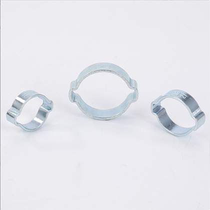 Two Ears Hose Clamp Double Ears Hose Clamp  stainless steel or galvanized steel