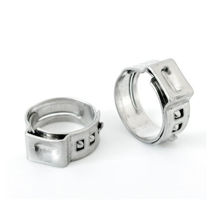 Single Ears Hose Clamp  304 stainless steel adjustable Clamps Ear for car train ship