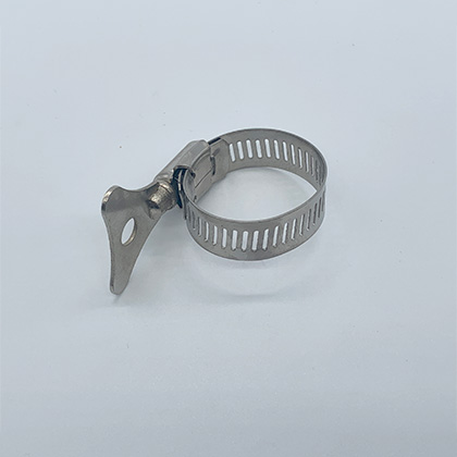American Type 8mm 12.7mm 304 stainless steel with handle type hose clamp