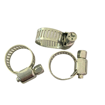 American Type 8mm band width Installs Easily Hose Clamps For Firm Hose
