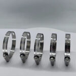 American Type 10mm band width Installs Easily Hose Clamps For Firm Hose