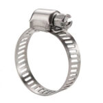 American Type 8mm band width Installs Easily Hose Clamps For Firm Hose