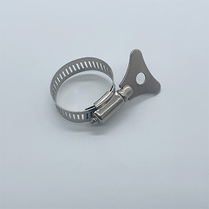 American Type 8mm 12.7mm 304 stainless steel with handle type hose clamp