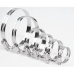 American Type 12.7mm band width Installs Easily Hose Clamps For Firm Hose