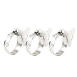 American Type 8mm 12.7mm 304 stainless steel with handle type hose clamp